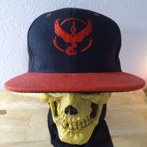 Pokemon Go Team Valor Moltres Snap Back Hat